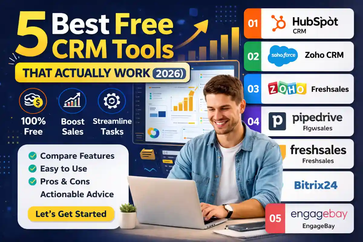 5 Best Free CRM Tools That Actually Work (2026)