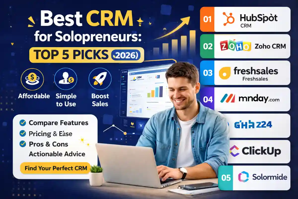 Best CRM for Solopreneurs: Top 5 Picks (2026)